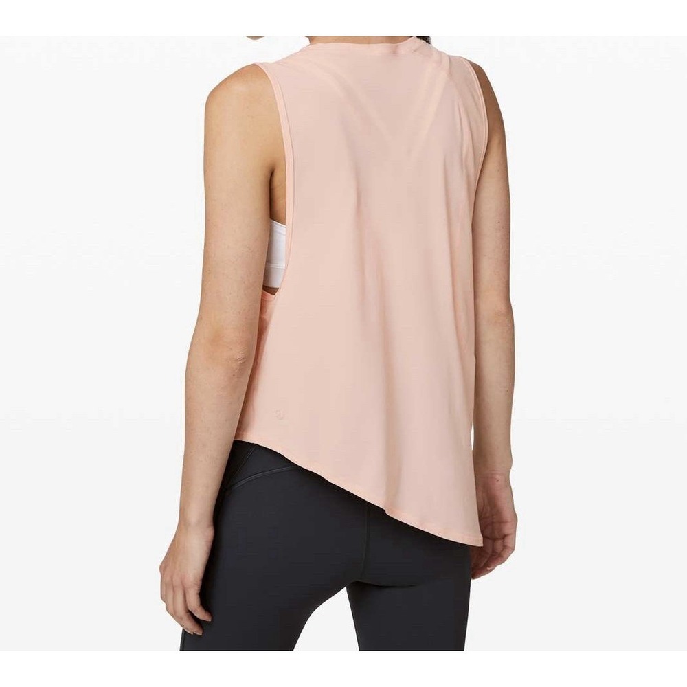 Lululemon Strength in Stance Tank Butter Pink Women's Size 8 - Picture 2 of 10